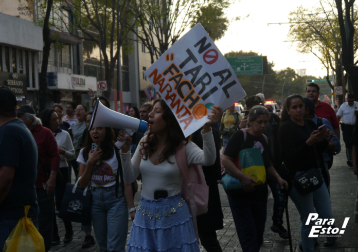 Se movilizan contra el tarifazo al transporte público en Jalisco