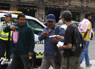 Concentración popular en contra del tarifazo en Jalisco.