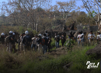 Búsqueda en campo en la Colonia Indígena de Mezquitán: Colectivo Luz de Esperanza, Jalisco. inicia el año con acción directa