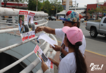 Colectivo Luz de Esperanza realiza pega de cédulas en La Calma: la búsqueda de los desaparecidos, en un constante tira y afloja