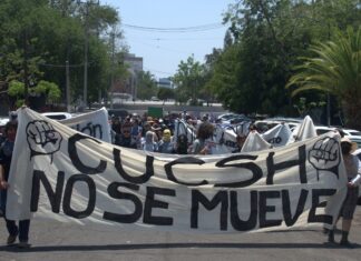 El movimiento estudiantil CUCSH NO SE MUEVE
