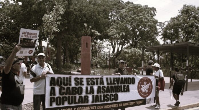 Entre el balón y la movilización social: Asamblea Popular de Jalisco , APJ, en vísperas activas del mundial en Jalisco