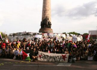 Contra Marcha de las Disidencias Sexuales de la comunidad LGBTIQ+ en Guadalajara