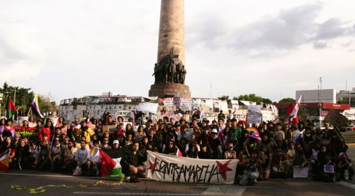 Contra Marcha de las Disidencias Sexuales de la comunidad LGBTIQ+ en Guadalajara