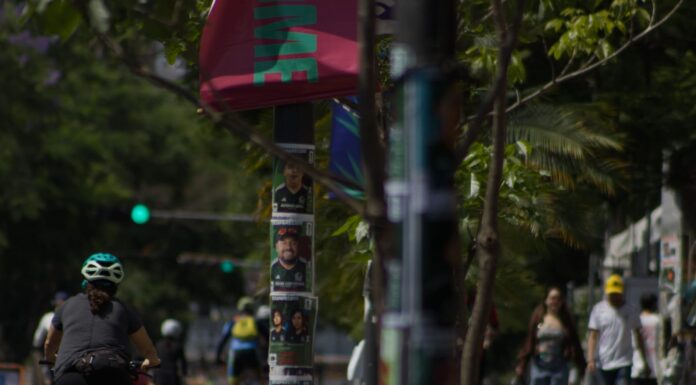 Luz de Esperanza exige protección para familias buscadoras durante jornada semanal de pega de cédulas